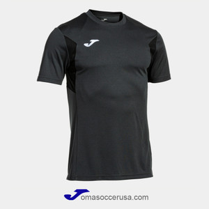 JOMA WINNER III Black Short Sleeve Team Jersey JOMA WINNER III Black Short Sleeve Team Jersey