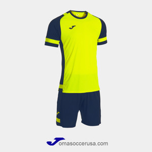 JOMA LIDER Neon Navy Team Uniform Set JOMA LIDER Neon Navy Team Uniform Set