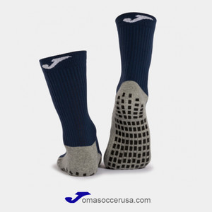JOMA Navy Black Mid-Calf Performance Grip Socks JOMA Navy Black Mid-Calf Performance Grip Socks