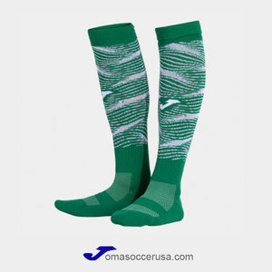 JOMA LIGA Green White Team Socks JOMA LIGA Green White Team Socks
