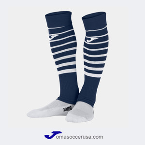 JOMA PREMIER II Navy Blue and White Team Socks JOMA PREMIER II Navy Blue and White Team Socks