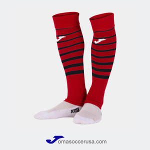 JOMA PREMIER II Red and Black Team Socks JOMA PREMIER II Red and Black Team Socks