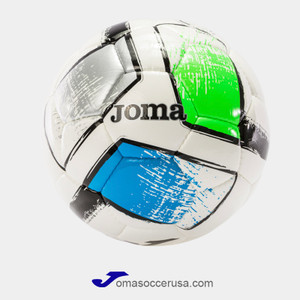 JOMA DALI II Grey Green Training Soccer Ball JOMA DALI II Grey Green Training Soccer Ball