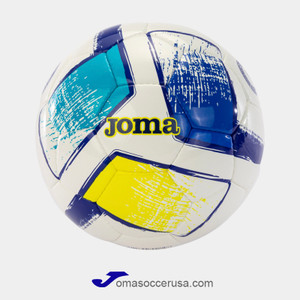 JOMA DALI II White Turquoise Fuchsia Training Soccer Ball JOMA DALI II White Turquoise Fuchsia Training Soccer Ball