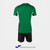 JOMA DANUBIO II Green Black Team Uniform Set JOMA DANUBIO II Green Black Team Uniform Set