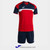 JOMA DANUBIO III Red Black Team Uniform Set JOMA DANUBIO III Red Black Team Uniform Set