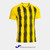 JOMA INTER V Yellow Black White Short Sleeve Team Jersey JOMA INTER V Yellow Black White Short Sleeve Team Jersey