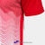 JOMA TIGER VI White Red Short Sleeve Team Jersey JOMA TIGER VI White Red Short Sleeve Team Jersey