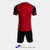 JOMA LIDER Red Black Team Uniform Set JOMA LIDER Red Black Team Uniform Set