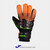 JOMA CALCIO Junior Goalkeeper Gloves, Fluorescent Coral Black JOMA CALCIO Junior Goalkeeper Gloves, Fluorescent Coral Black