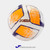 JOMA DALI II Orange Turquoise Fuchsia Training Soccer Ball JOMA DALI II Orange Turquoise Fuchsia Training Soccer Ball