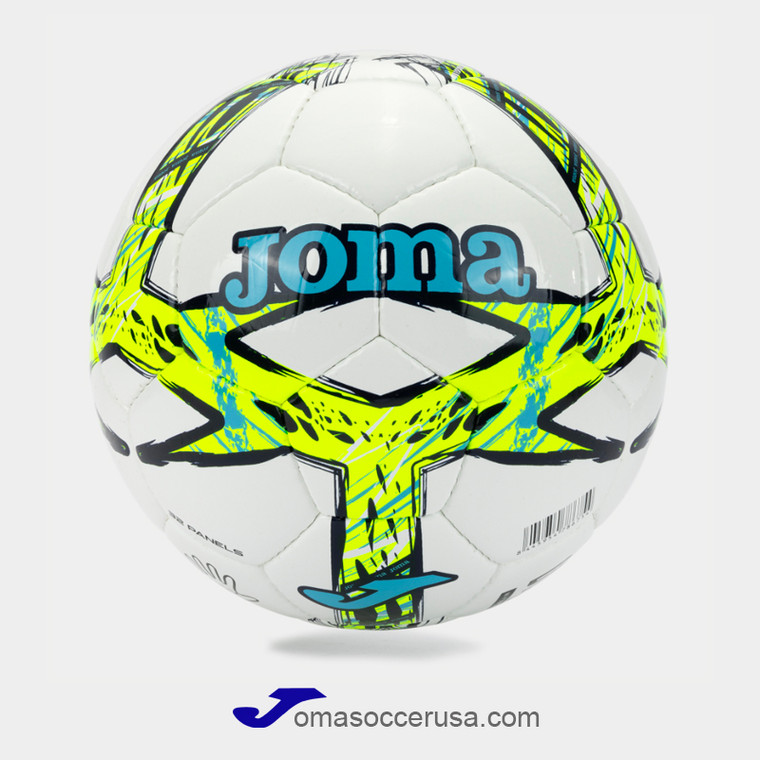 JOMA DALI III White Neon Club Soccer Training Ball JOMA DALI III White Neon Club Soccer Training Ball