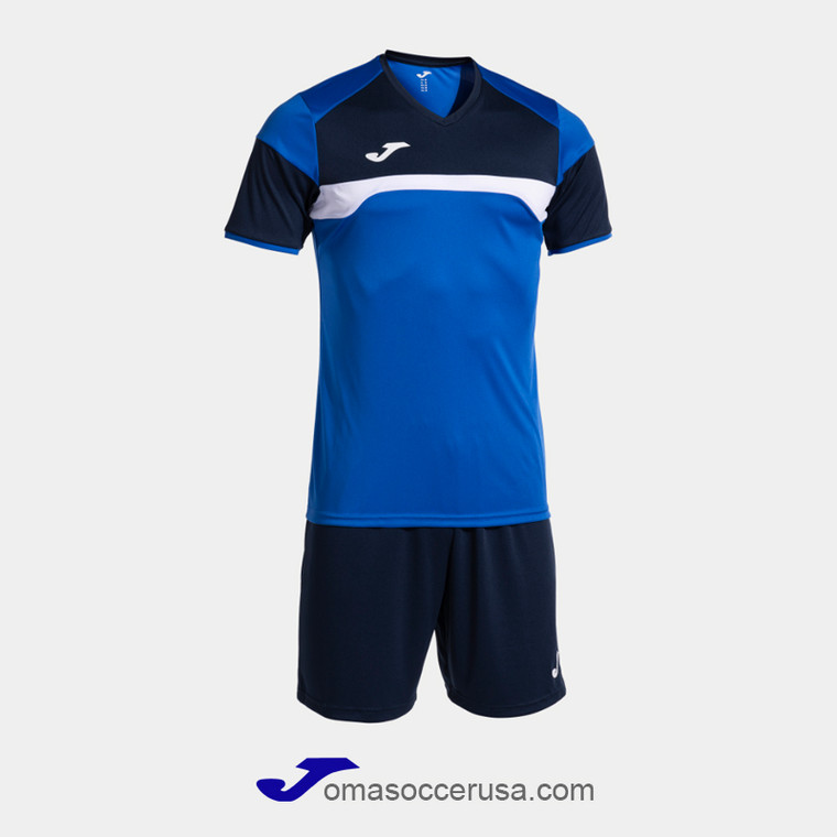 JOMA DANUBIO III Blue Black Team Uniform Set