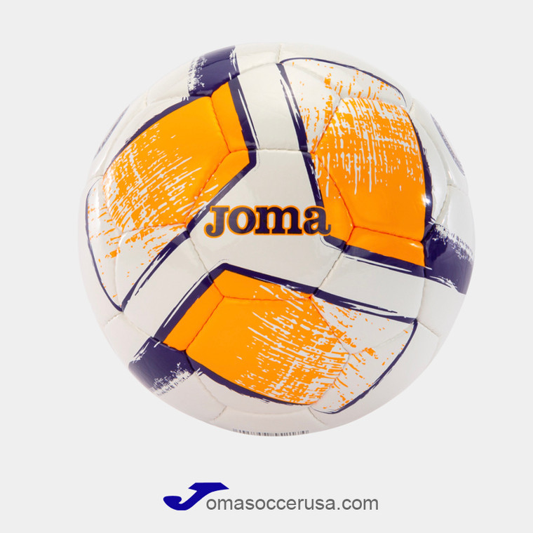 JOMA DALI II Orange Turquoise Fuchsia Training Soccer Ball JOMA DALI II Orange Turquoise Fuchsia Training Soccer Ball