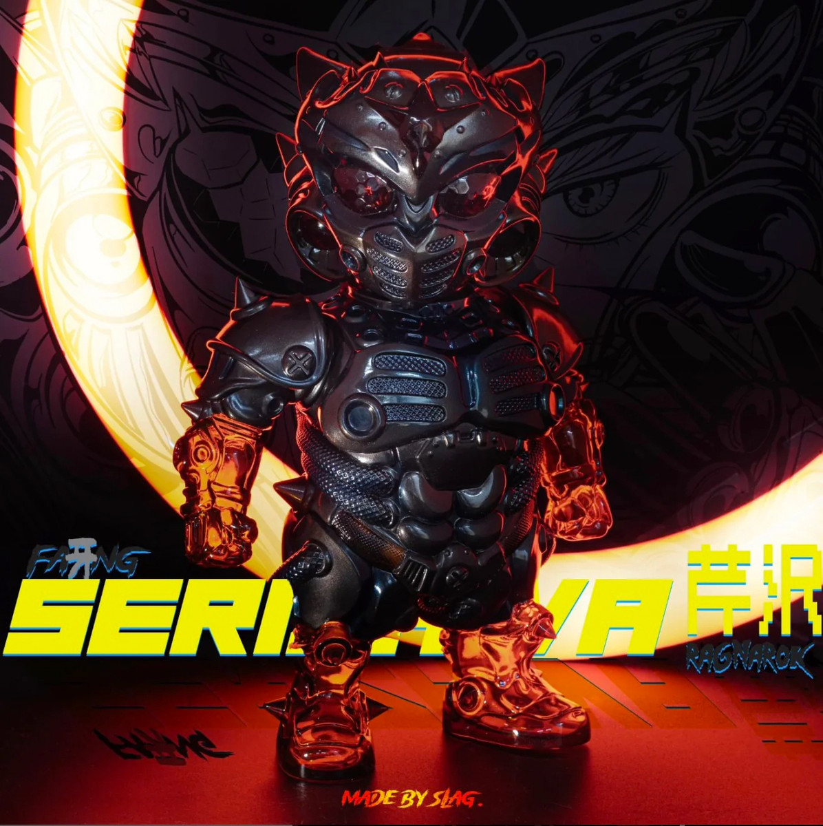 SLAG 牙 FANG SERIZAWA 芹沢 RAGNAROK Ragnaroke Serizawa by Slag - myplasticheart