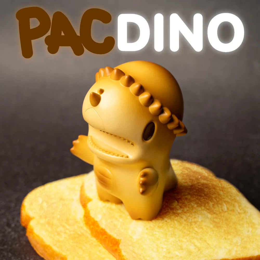Little Pac Dino Baked Bread by Ziqi - myplasticheart