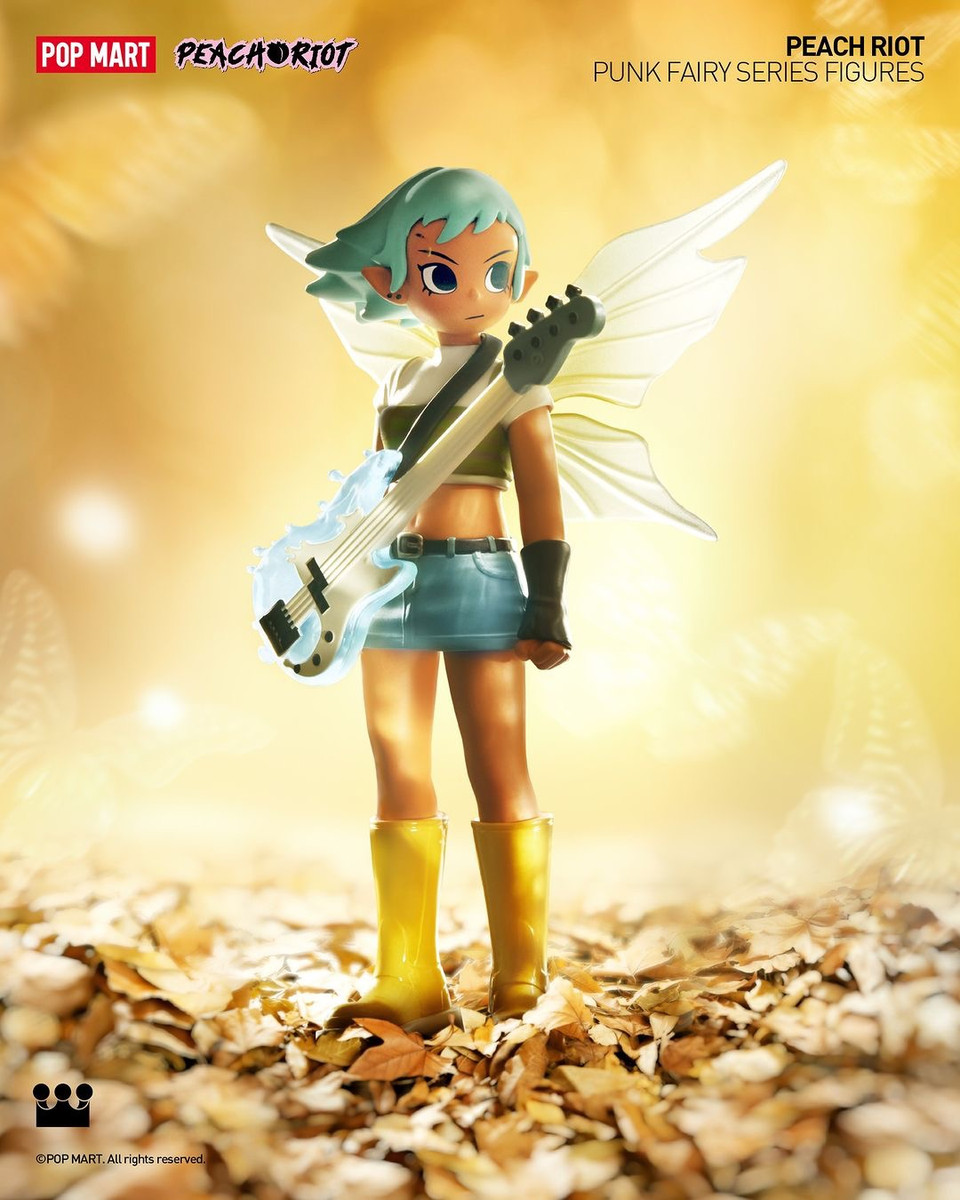 POPMART Peach Riot Punk Fairy シリーズ Peach Riot Punk Fairy Pop Mart Blind Box FIgure Unboxing