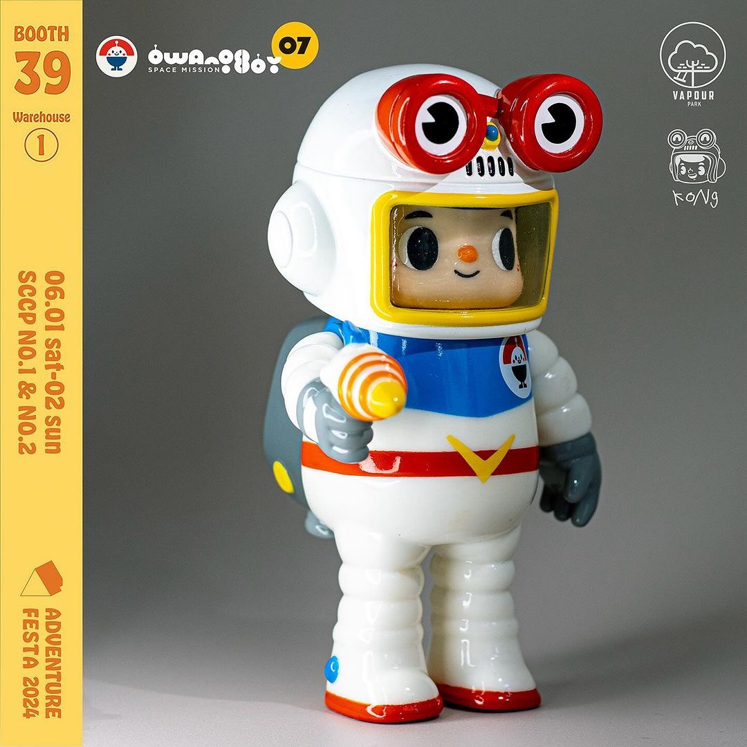 Owangeboy SpaceX-7 by Vapour Park X Kong Andri - myplasticheart
