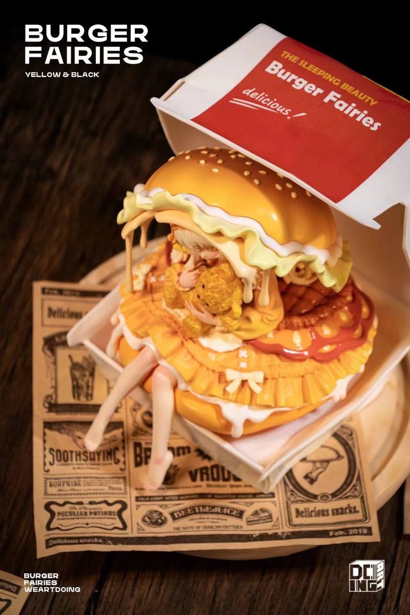 The Sleeping Beauty Burger Fairies Yellow PRE-ORDER SHIPS Q1