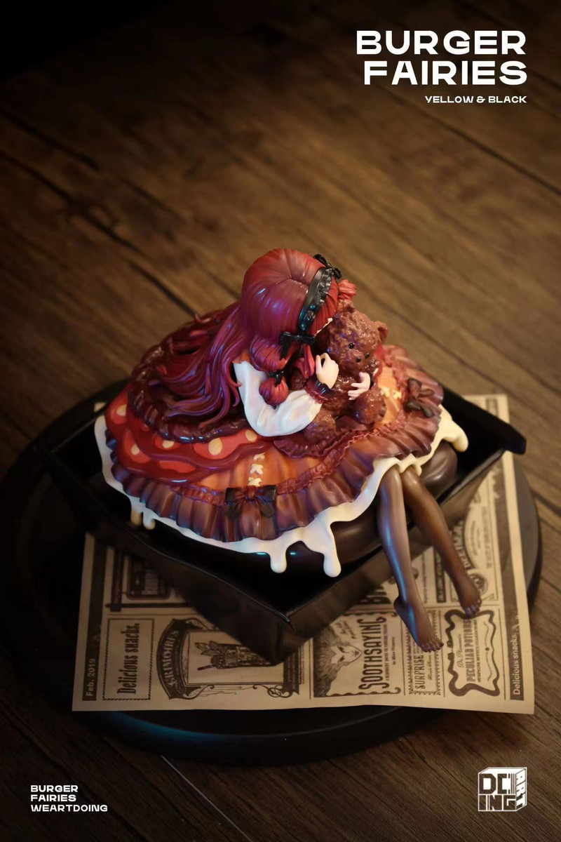 The Sleeping Beauty Burger Fairies Black PRE-ORDER SHIPS Q1 2025