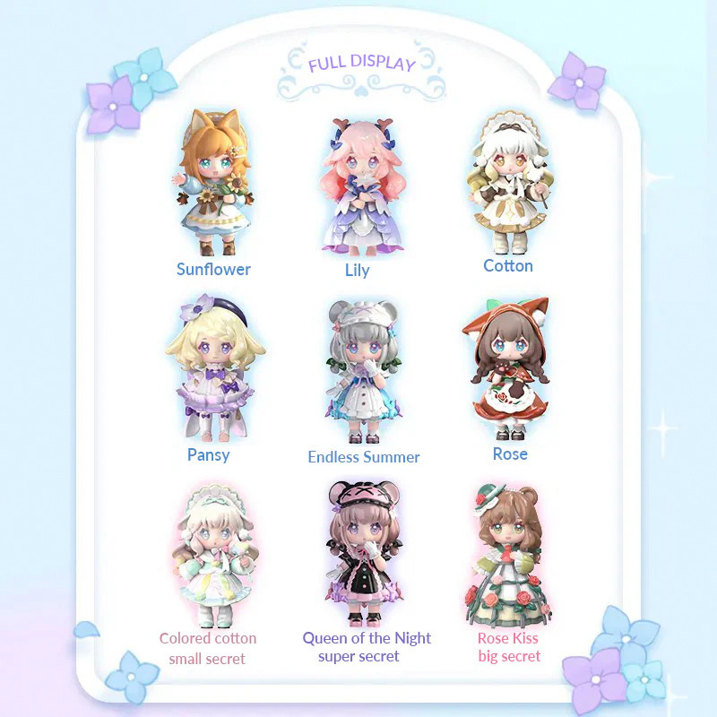 NiniZee Flower Secret Blind Box - myplasticheart