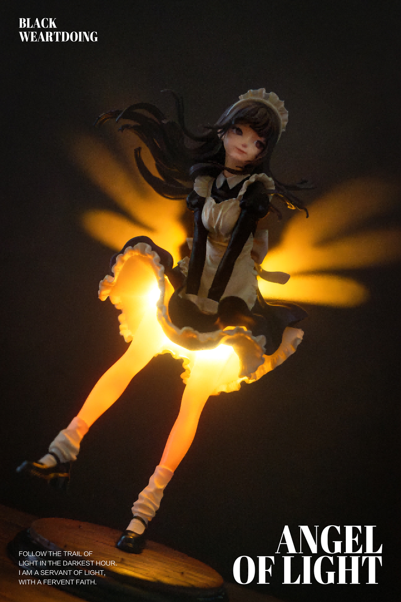 Angel of Light Black PRE-ORDER SHIPS Q2 2025 - myplasticheart