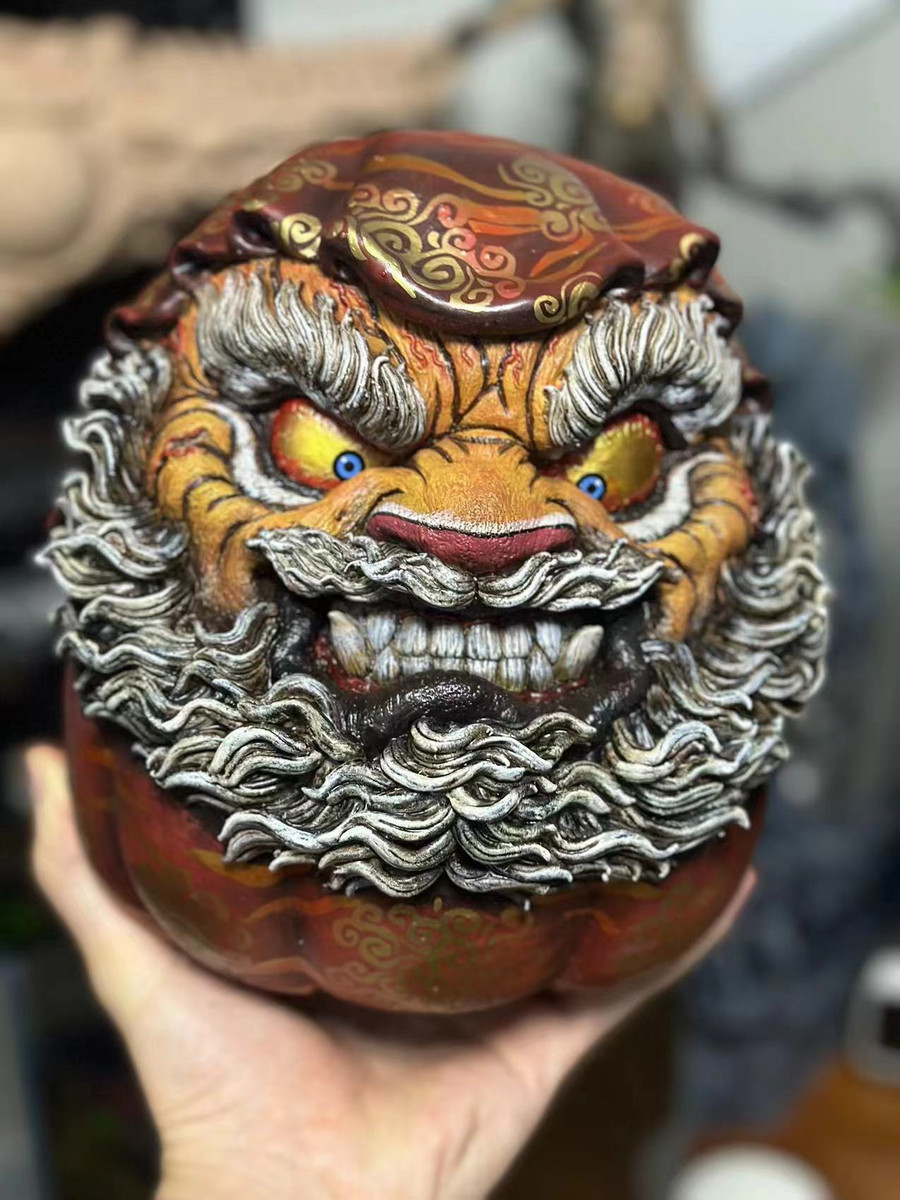 Daruma Doll Tiger PRE-ORDER SHIPS Q4 2024 - myplasticheart