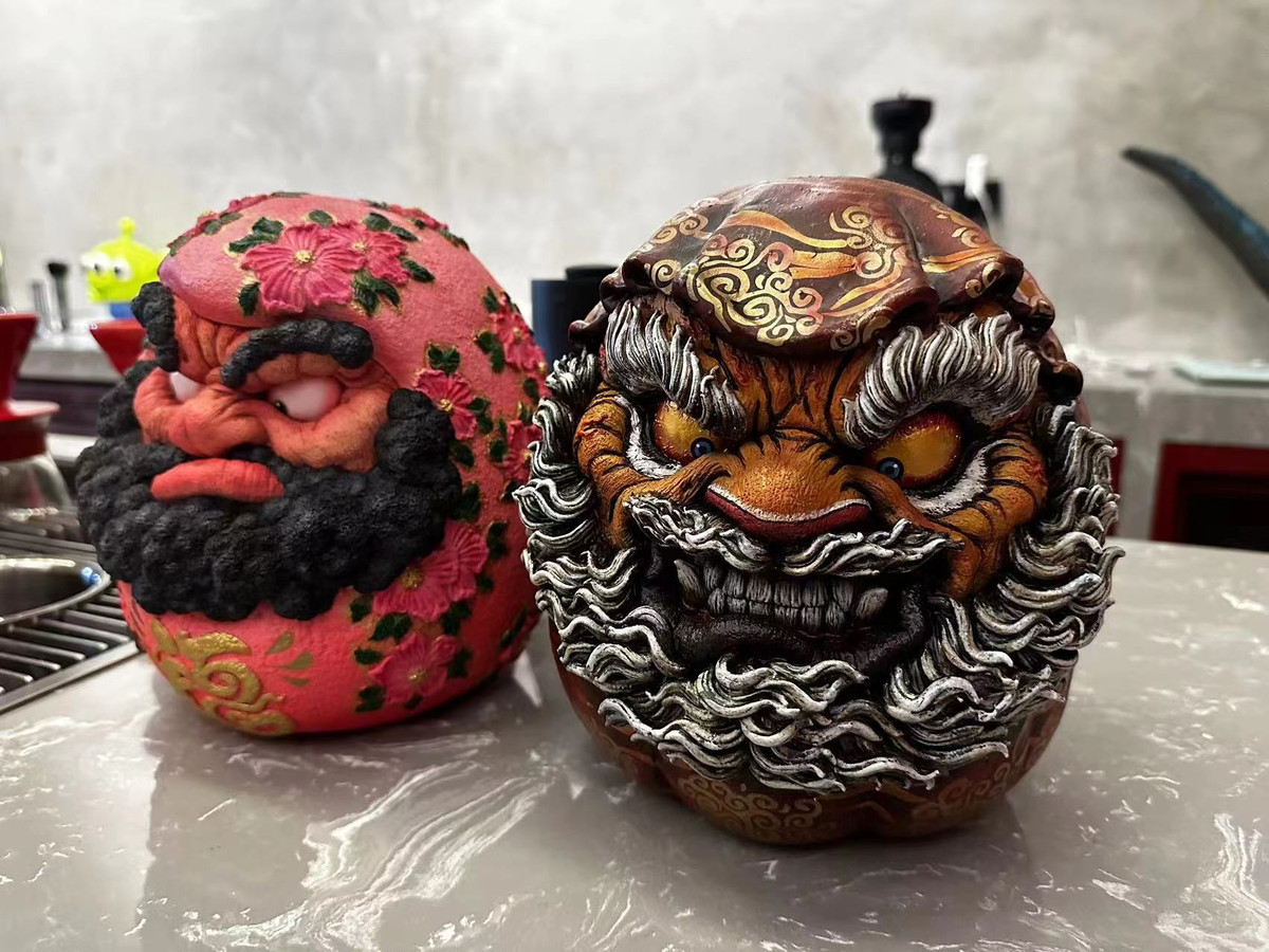 Daruma Doll Tiger PRE-ORDER SHIPS Q4 2024 - myplasticheart