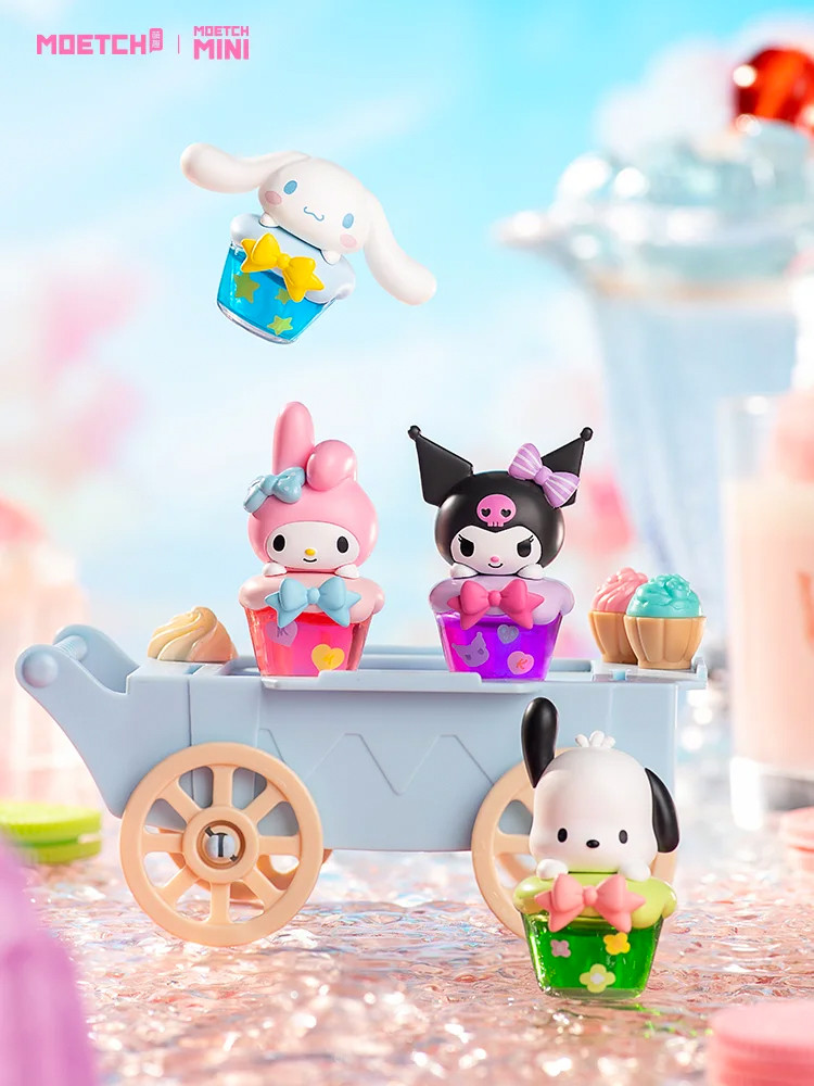 【新品未使用】moripon モリポン テディ Sanrio Dopamine Drinks Mini Blind Bag - myplasticheart