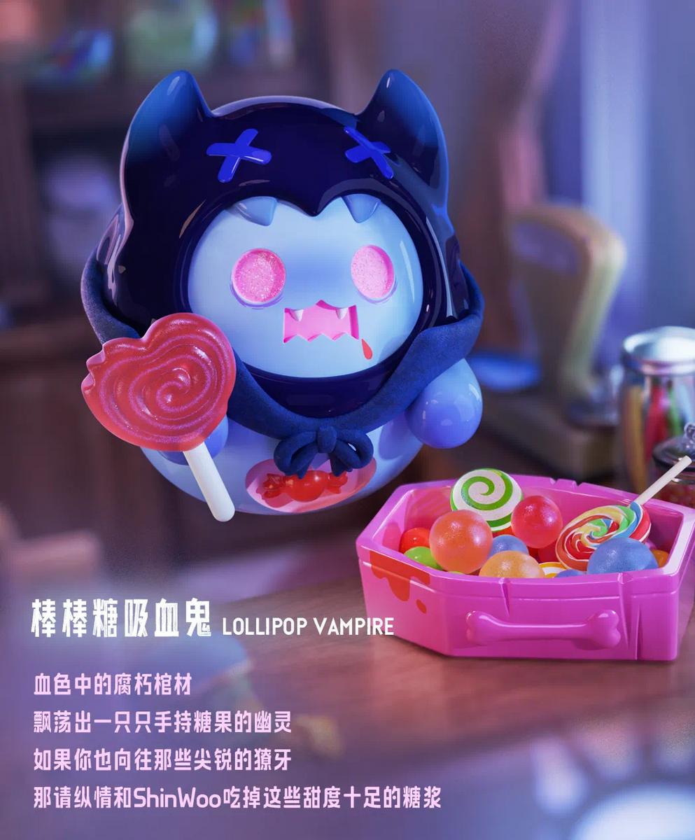 Shinwoo Vampire Candy Shop Blind Box by Shin Woojung - myplasticheart