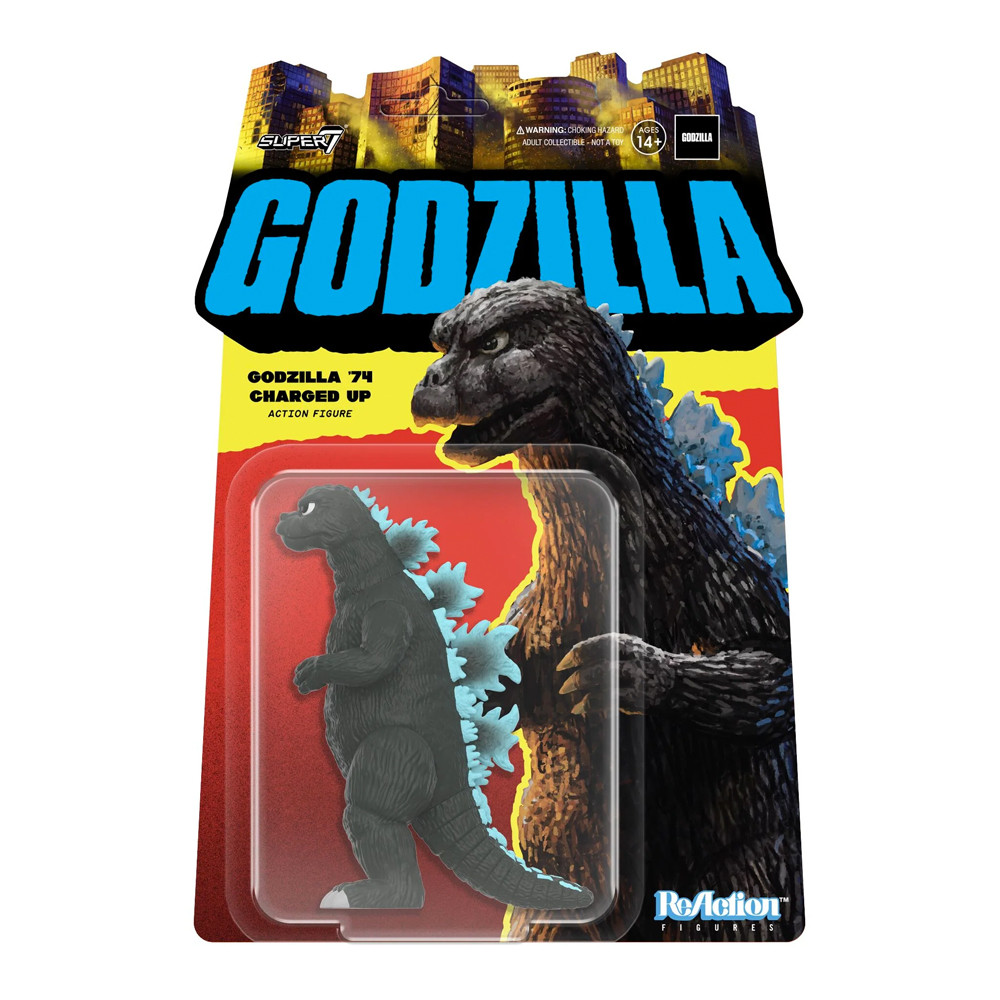 Toho ReAction Figure Wave 6 Godzilla 1974 (Charged Up
