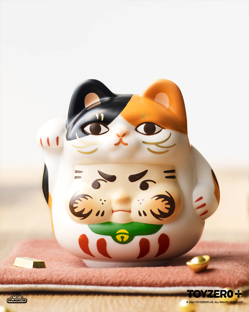 Lucky Kitten Daruma Blind Box by PP X MONSTER - myplasticheart