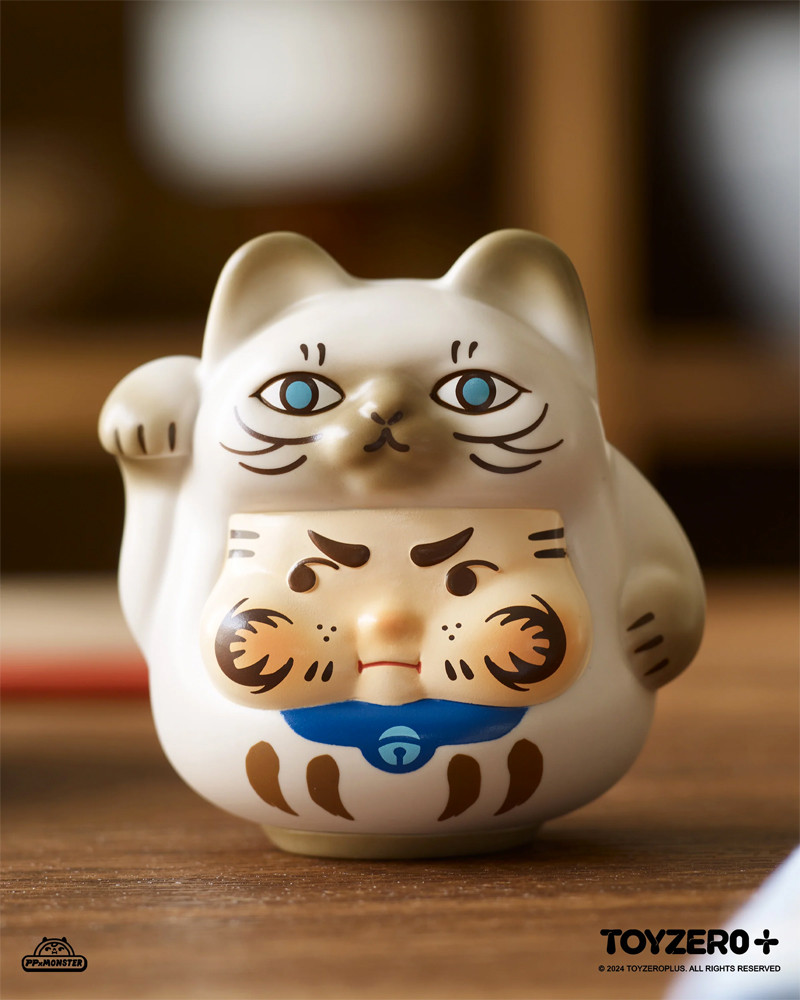 Lucky Kitten Daruma Blind Box by PP X MONSTER - myplasticheart