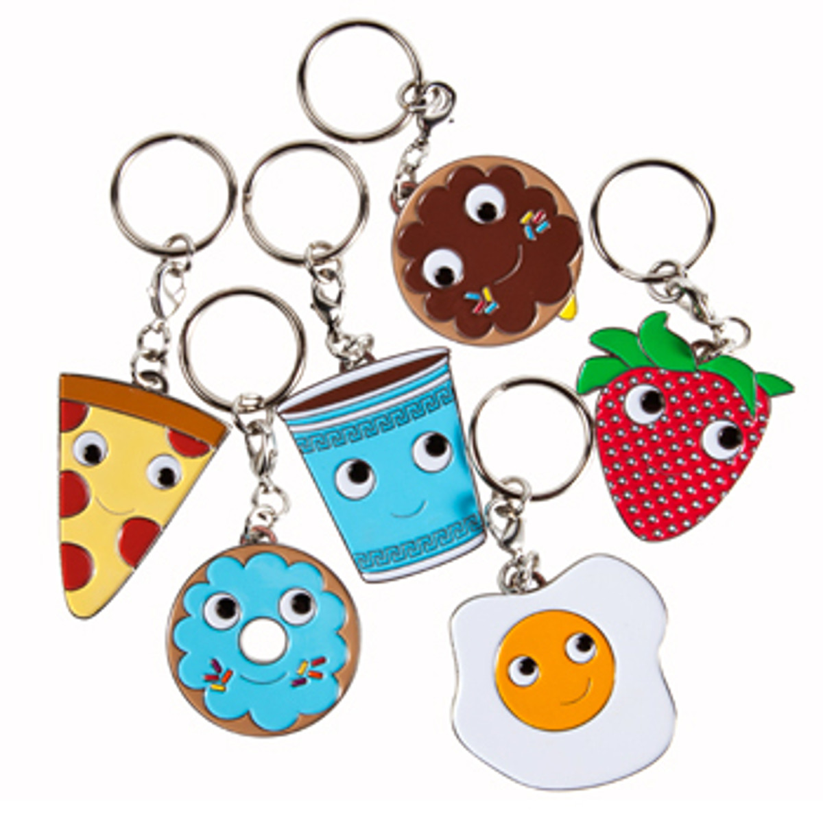 Yummy Breakfast : Enamel Keychain