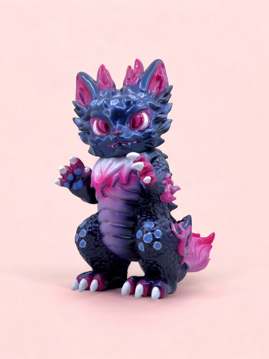 Dark Dragon Pink Flame by Genkosha - myplasticheart