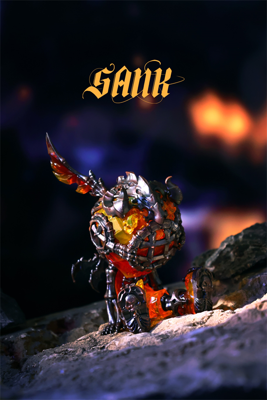 Good Night Series Shadow Guardian Blazing Armor by Sank Toys PRE