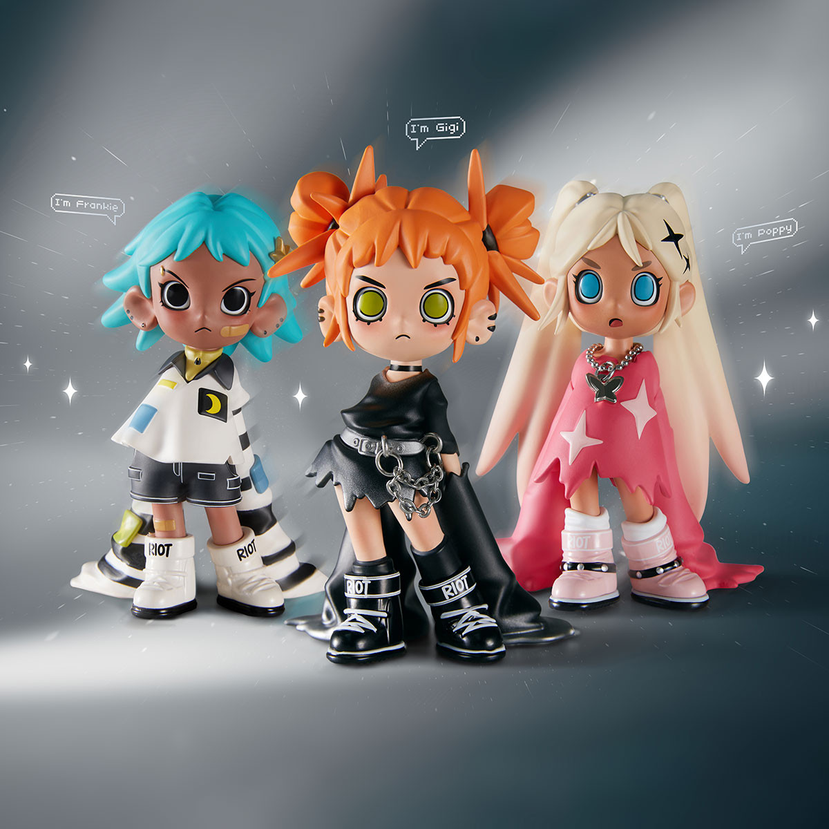 Lil Peach Riot Loading! Series Blind Box - myplasticheart