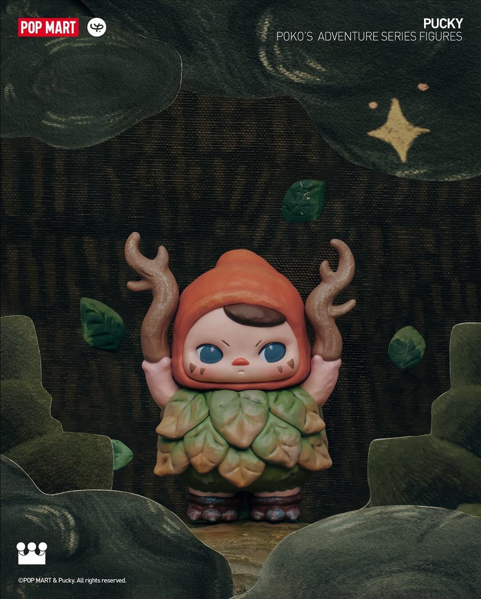 PUCKY Poko's Adventure シリーズ　シークレット Pucky Poko's Adventure Blind Box - myplasticheart
