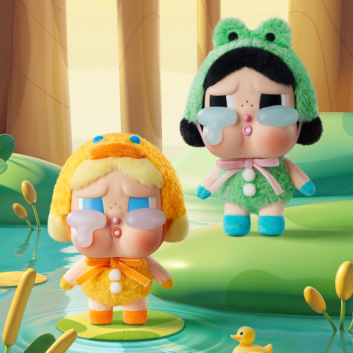 Crybaby Crying Again Series Vinyl Face Plush Series Blind Box PRE 