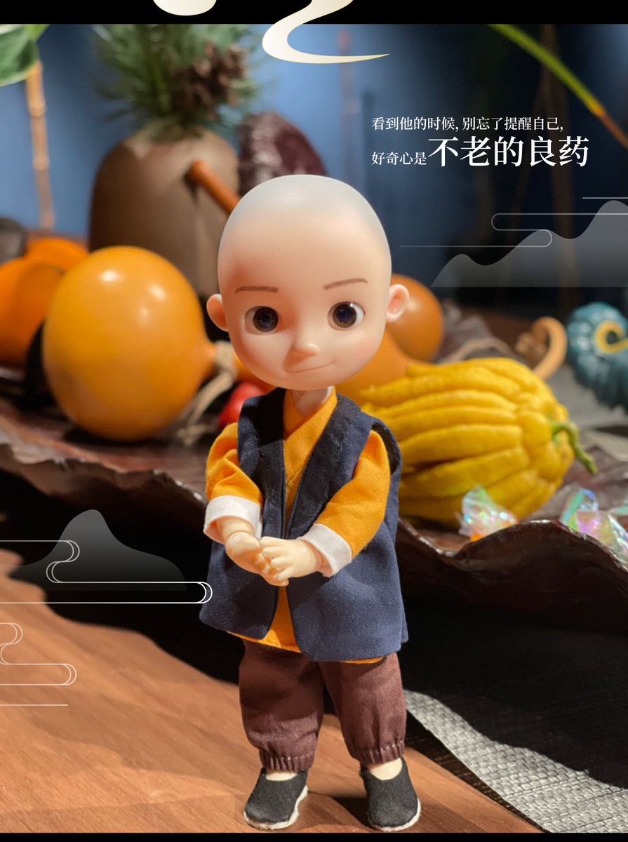 Little Monk Yichan Action Figure PRE-ORDER SHIPS Q1 2025