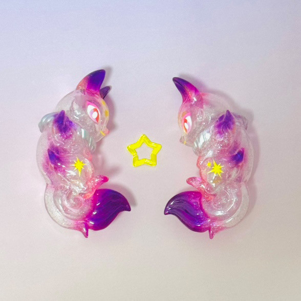 Genko Purple Star by Genkosha (Single Figure) - myplasticheart