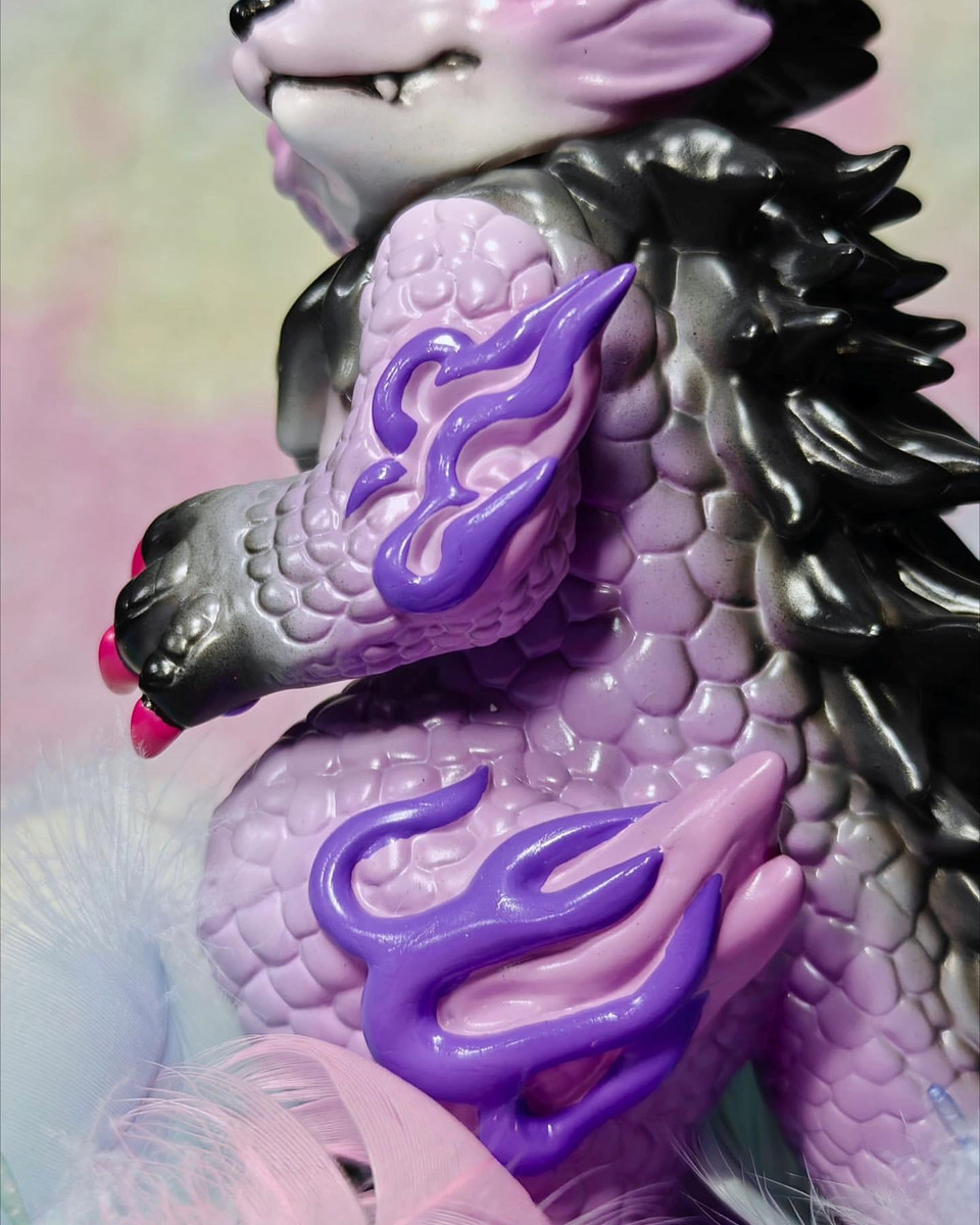 150枚 限定盤 Dragon P POWER PLANTS Handpainted Taiku Dragon by Changyuan x Genkosha - myplasticheart