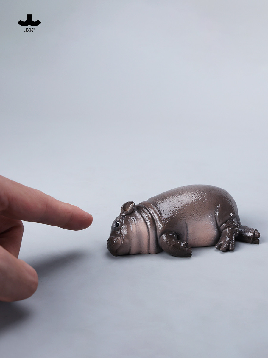 JXK-Baby Hippopotamus Figurine- MooDeng 3 PRE-ORDER SHIPS