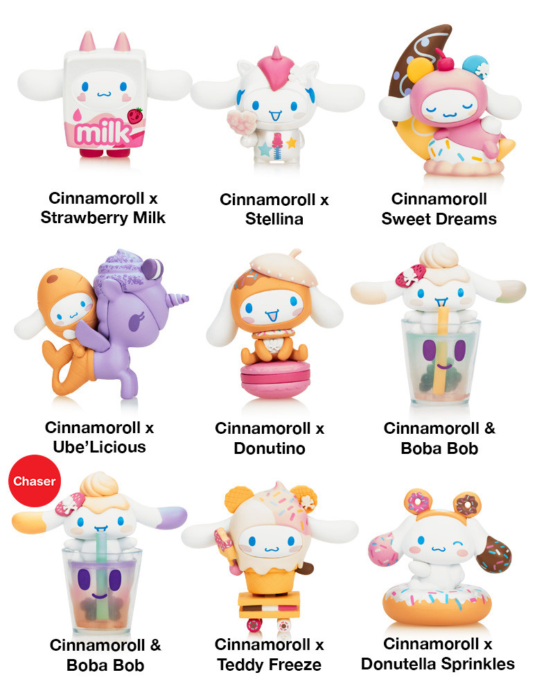 tokidoki x Cinnamoroll Sweet Treats Blind Box - myplasticheart