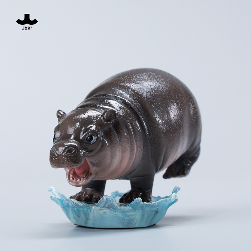 JXK Baby Hippopotamus Figurine MooDeng 4.0 PRE-ORDER SHIPS Q2 2025