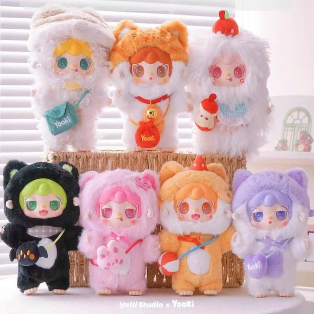 Yooki Meow Meow Kindergarten Vinyl Face Plush Keychain Blind Box