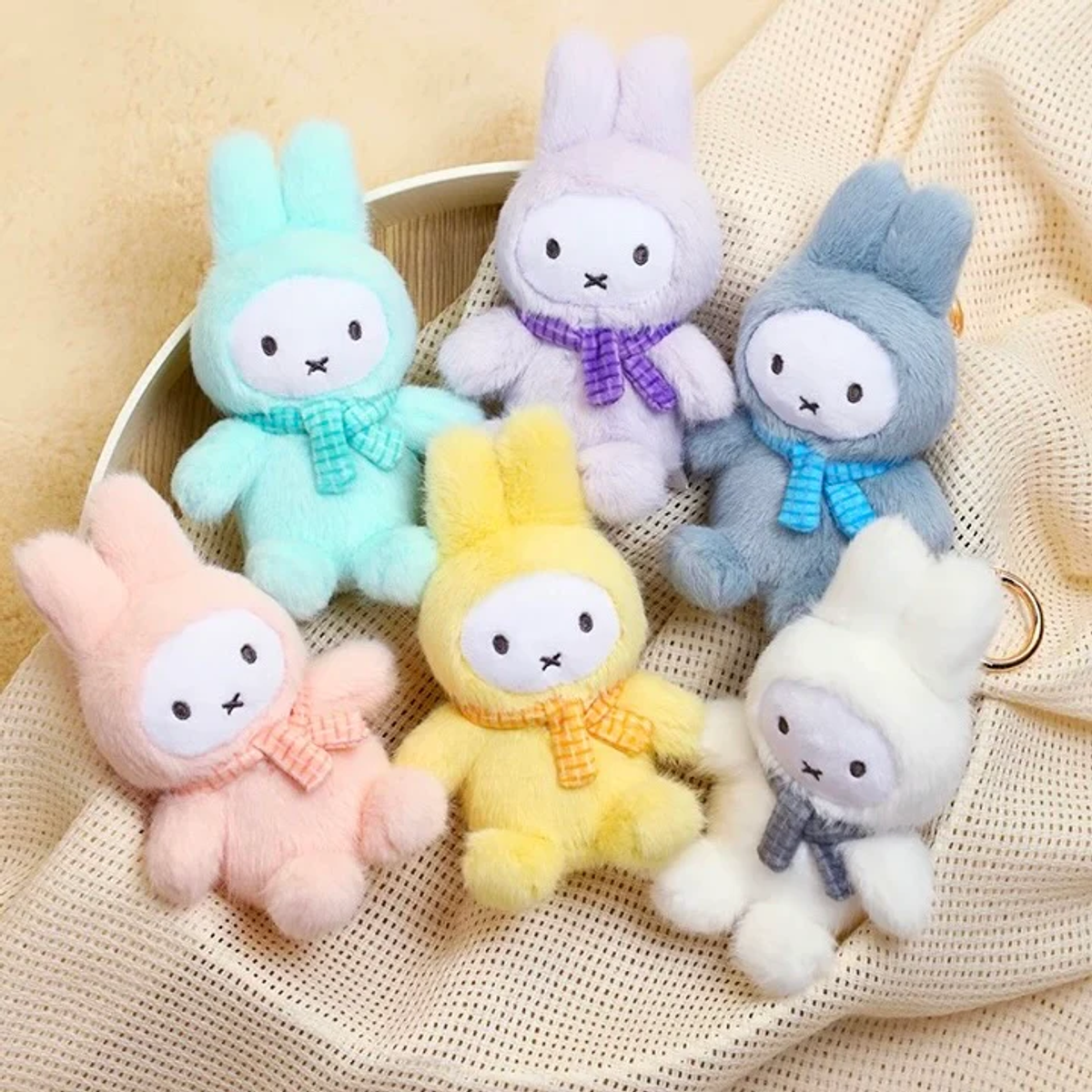 Miffy Macaron Series Plush Keychain Blind Box PRE-ORDER