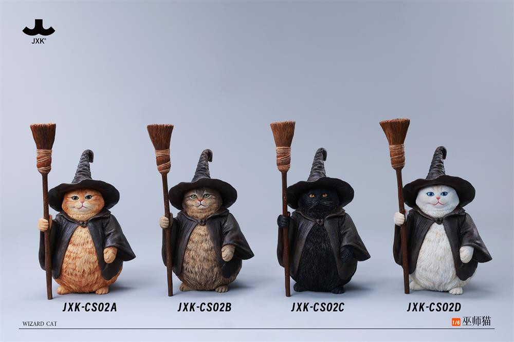 JXK Wizard Cat PRE-ORDERS SHIPS Q4 2025 - myplasticheart