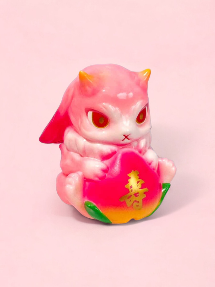 Peach Rabbit by Genkosha - myplasticheart