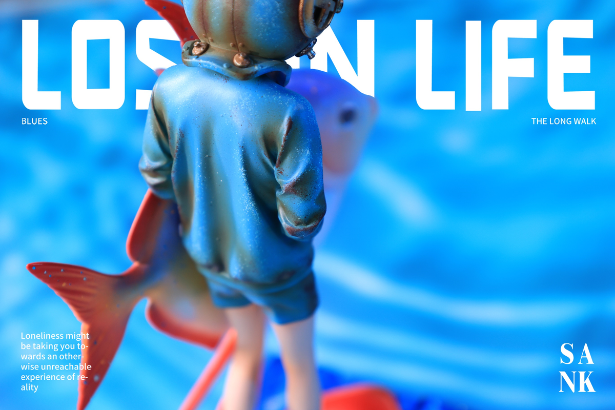 Lost in Life The Long Walk Blues by Sank Toys PRE-ORDER SHIPS Q1